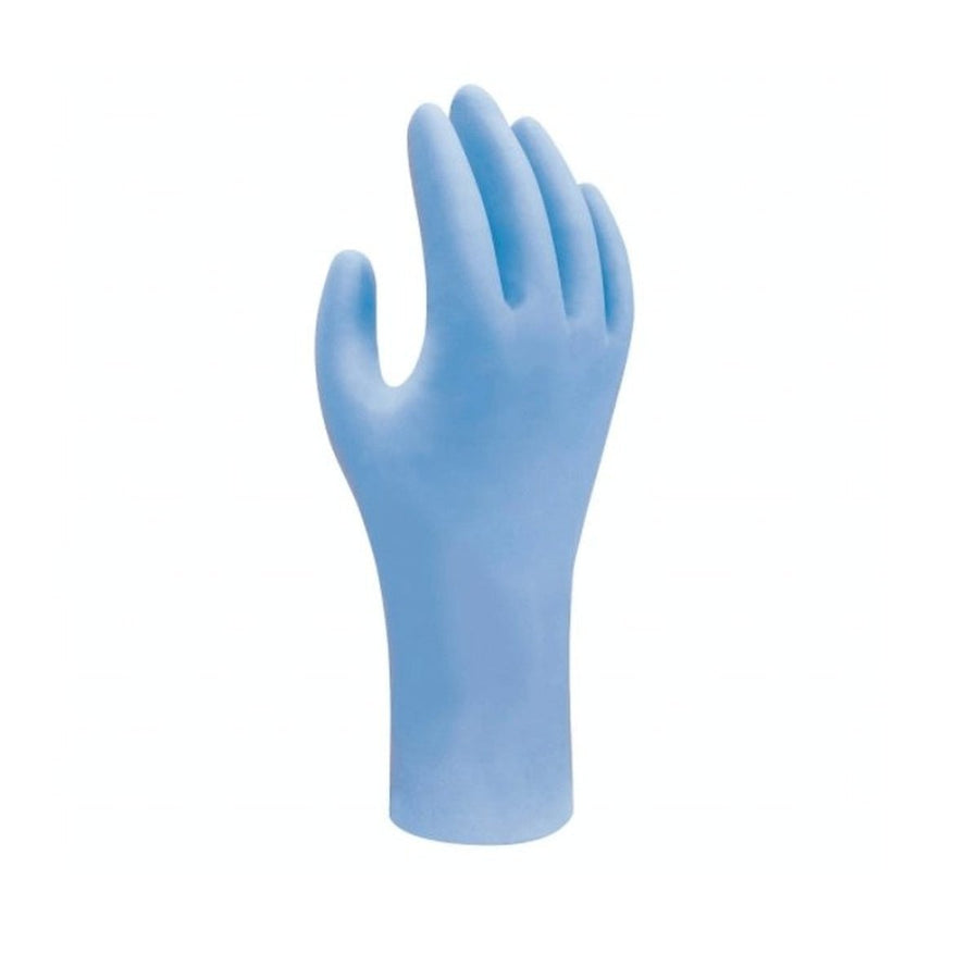 200 per box - Showa Biodegradable Nitrile gloves (Blue) from Showa - The Deadly North